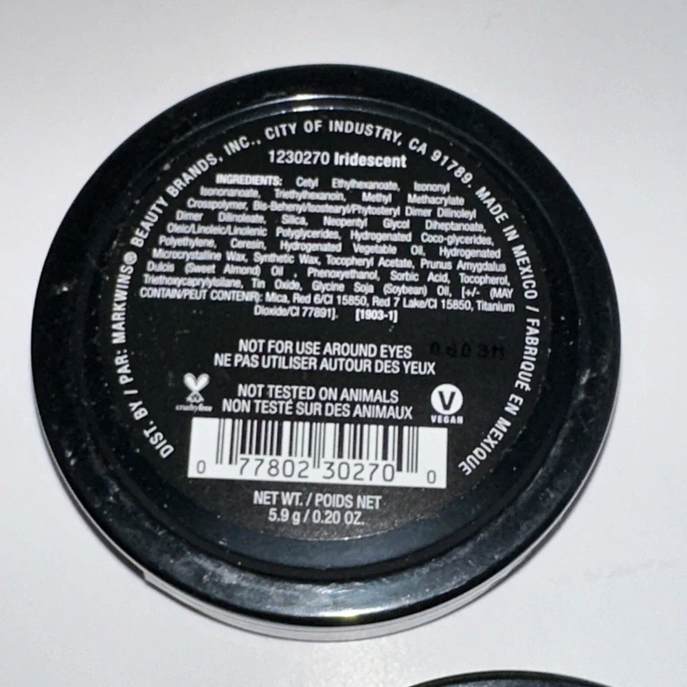 Wet N Wild Paint Pot Peintures Black White Red 0.22 OZ Factory Sealed--lot Of 4